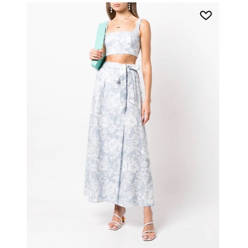 Reformation Linen Floral Set